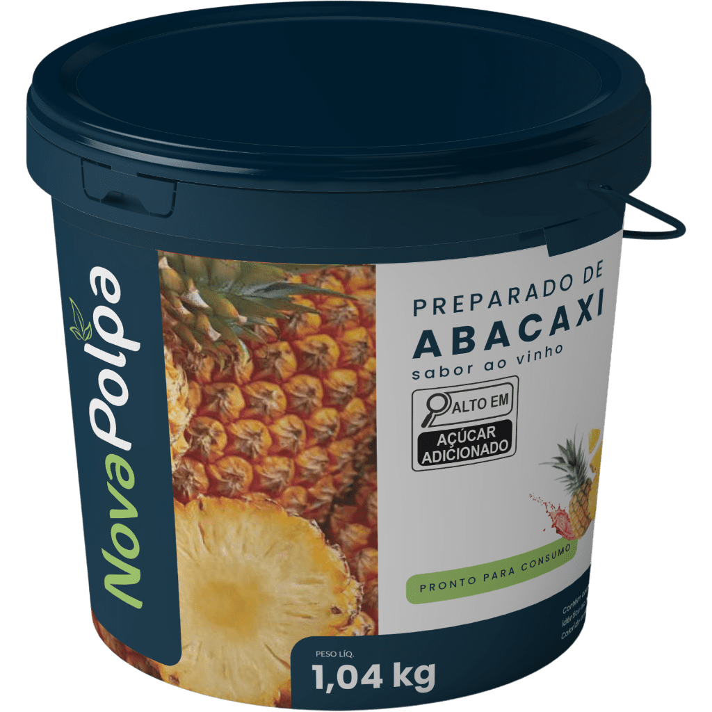 Preparado de Abacaxi ao Vinho Nova Polpa