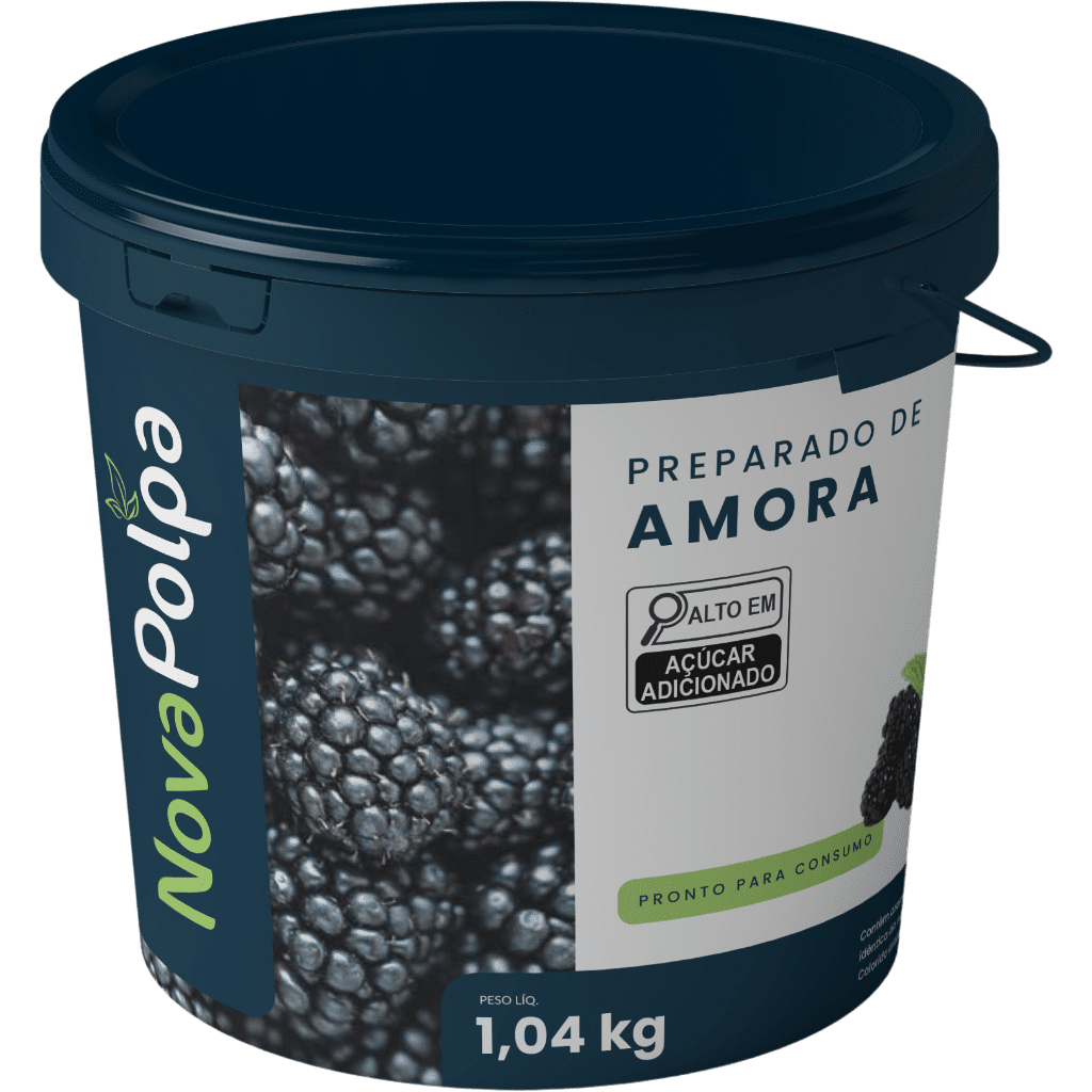 Preparado de Amora Nova Polpa