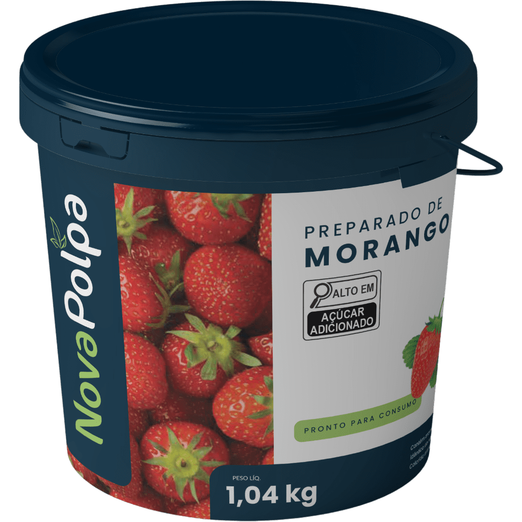 Preparado de Morango Nova Polpa